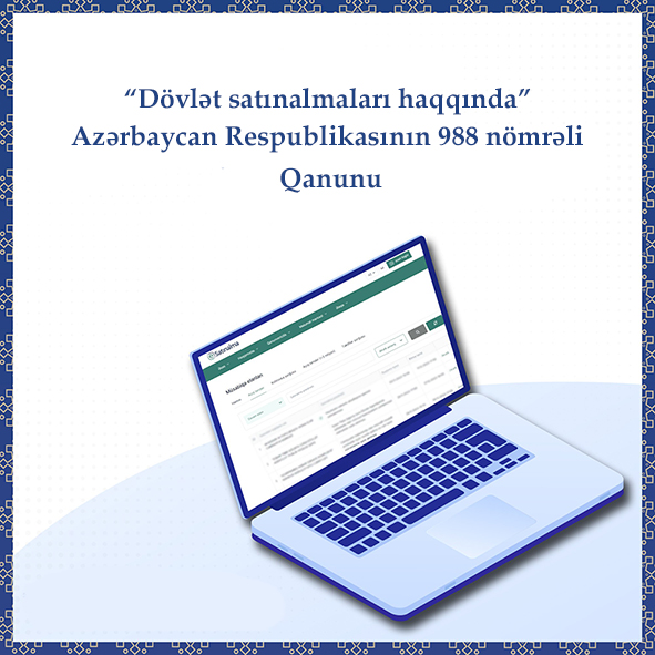 “Dövlət satınalmaları haqqında” Azərbaycan Respublikasının 988 nömrəli Qanunu